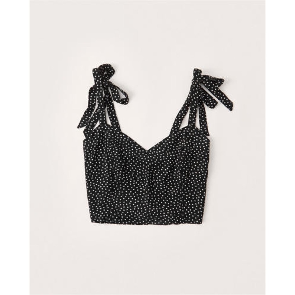 🌿XS Abercrombie & Fitch Keepsake Tie-Strap Cami